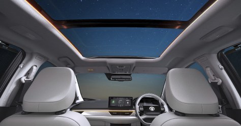 AeroView Voice-Assisted Panoramic Sunroof with Mood Lighting